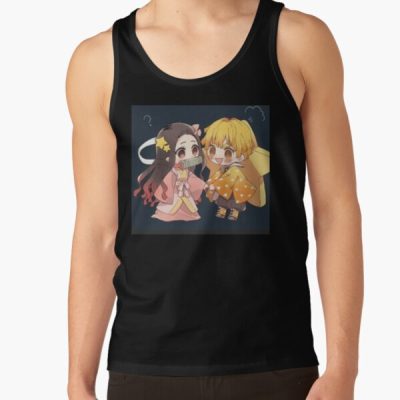 Nezuko And Zenitsu Tank Top Official Demon Slayer Merch