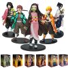 Figurine Demon Slayer Figure Kamado Tanjirou Action Figura Anime Agatsuma Zenitsu Nezuko Warrior No Yaiba Kimetsu - Demon Slayer Store